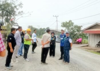 Wabup Bulungan Cek Tiga Proyek Infrastruktur, Pastikan Pekerjaan Berjalan Sesuai Kontrak
