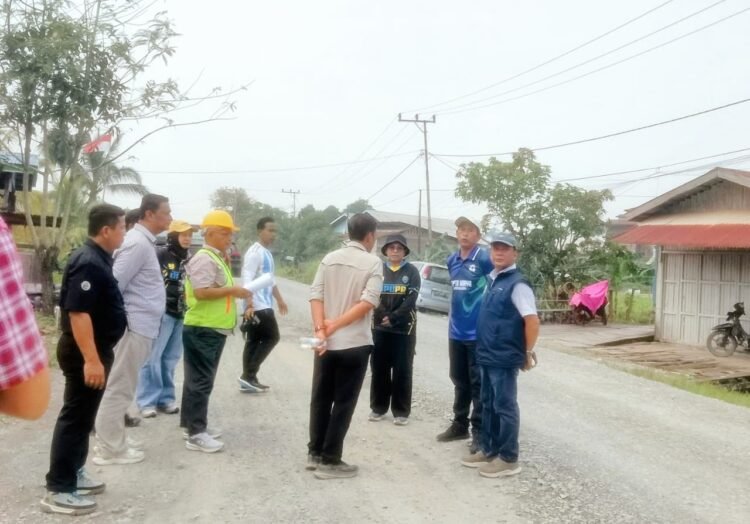 Wabup Bulungan Cek Tiga Proyek Infrastruktur, Pastikan Pekerjaan Berjalan Sesuai Kontrak