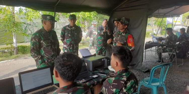 Kompi Produksi Kodim 0910/Malinau Panen 3,5 Ton Semangka