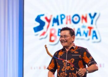 Wagub Buka Symphony de Benuanta, Rayakan HUT TVRI dan Kaltara