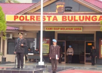 Polresta Bulungan Gelar Upacara Hari Kesaktian Pancasila 1 Oktober
