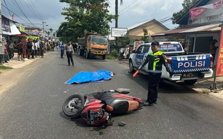 Kecelakaan di Jalan Pulau Banda Tarakan, Pengendara Sepeda Motor Meninggal Dunia