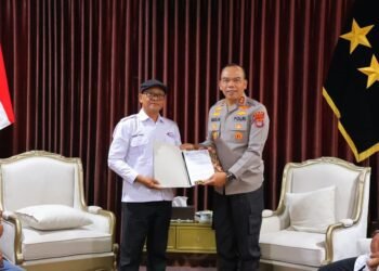 Temui Kapolda Kaltara, KSBSI Bahas Isu Pengupahan 2027 hingga PHI