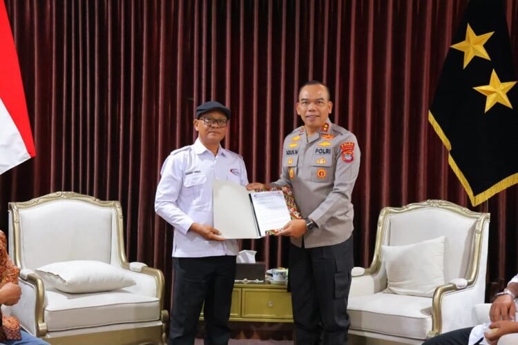Temui Kapolda Kaltara, KSBSI Bahas Isu Pengupahan 2027 hingga PHI