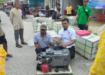 Berkat Perjuangan Hiyatul, Nelayan Tarakan Mendapat Bantuan 40 Mesin Kapal