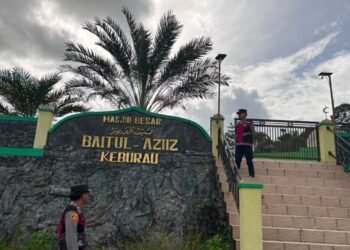 Berikan Rasa Aman Saat Beribadah, Polresta Bulungan dan Jajaran Gelar Pengamanan Sholat Jumat