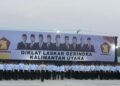 Bawa Tradisi Hambalang, Ratusan Kader Gerindra Kaltara Ikuti Diklat Laskar