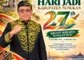 Hari Jadi Nunukan ke-27, Nasir Tegaskan Kreativitas Jadi Energi Kemajuan Daerah