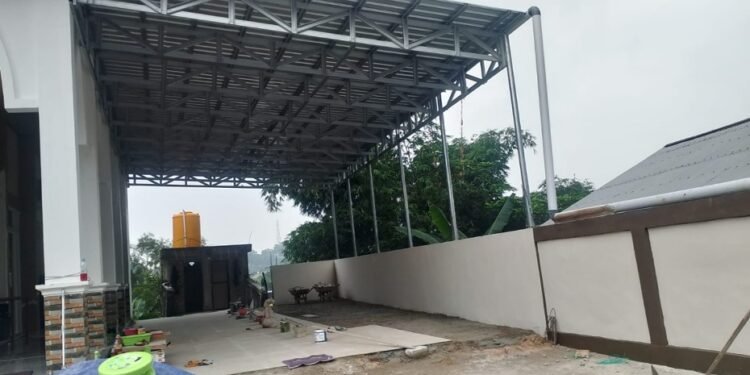 Komitmen Sukir untuk Warga Tarakan Timur, Realisasikan Kanopi Masjid Baitul Jannah