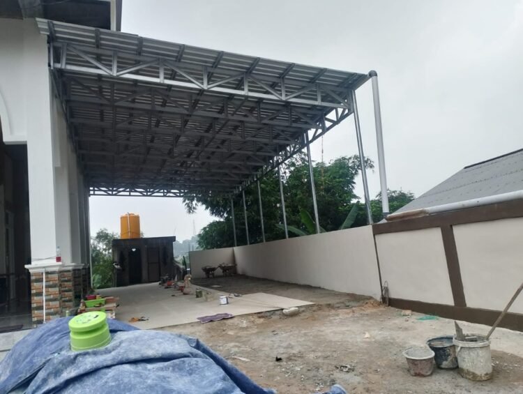 Komitmen Sukir untuk Warga Tarakan Timur, Realisasikan Kanopi Masjid Baitul Jannah