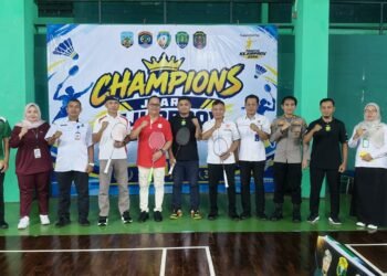 Buka Kejurprov PBSI Kaltara 2026, Hasan Basri Tegaskan Konsistensi Pembinaan Atlet