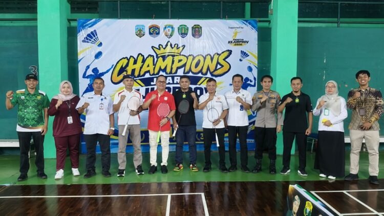 Buka Kejurprov PBSI Kaltara 2026, Hasan Basri Tegaskan Konsistensi Pembinaan Atlet