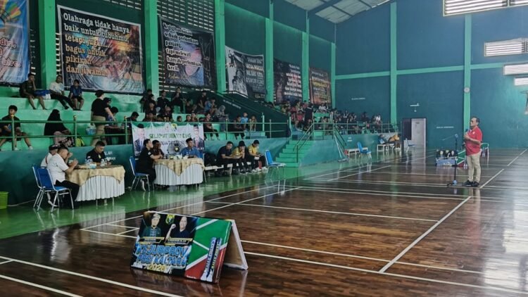 Buka Kejurprov PBSI Kaltara 2026, Hasan Basri Tegaskan Konsistensi Pembinaan Atlet