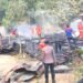 Diduga Akibat Korsleting Listrik, Satu Unit Rumah di Jelarai Selor Hangus Terbakar