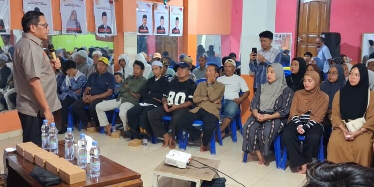 Ajak Warga, M. Nasir Dorong Pasar Baru Nunukan Jadi Kawasan Bebas Narkoba