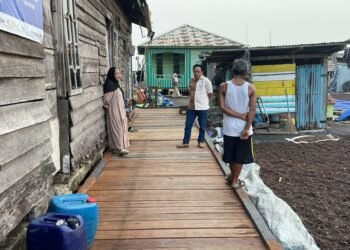 Bertahun-Tahun Dinantikan, Berkat Asrin Pembangunan Jalan dan Jembatan di Tanjung Pasir Akhirnya Terealisasi 