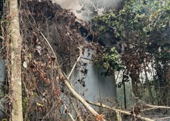 Kebakaran Lahan dan Gudang Alat Kesehatan di Tanjung Selor Timur, Kerugian Ditaksir Capai Rp4 Miliar