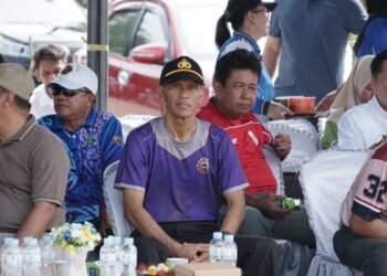 Semarakkan HUT Tanjung Selor dan Bulungan, Polresta Bulungan Hadiri Pembukaan Kejuaraan Sumpit, Panahan, dan Bola Voli