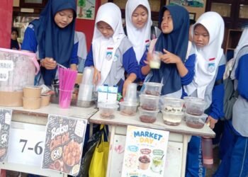Peringati HUT Sekolah, SMPN 3 Tarakan Implementasikan Kurikulum Merdeka Lewat Market Day hingga Talent Show