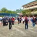 Senam Sehat Semarak HUT ke-44 SMPN 3 Tarakan, Wujudkan Generasi Sehat, Kreatif, Berprestasi, dan Berkarakter
