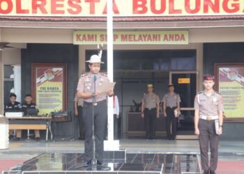 Gelar Upacara Hari Sumpah Pemuda, Polresta Bulungan Kobarkan Semangat Persatuan dan Jiwa Nasionalisme