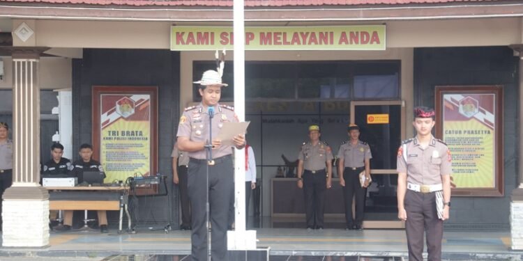 Gelar Upacara Hari Sumpah Pemuda, Polresta Bulungan Kobarkan Semangat Persatuan dan Jiwa Nasionalisme