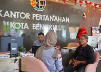 Pengukuran Terjadwal, Warga Kota Bengkulu Rasakan Presisi Waktu Jadwal Ukur Tanah