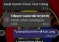 Catut Nama Kasat Reskrim, Polres Tana Tidung Ingatkan Warga Waspada Penipuan