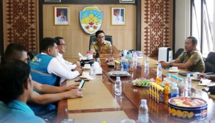 Ibrahim Ali dan PLN Bahas Kesiapan Listrik untuk Pusat Pemerintahan Tana Tidung