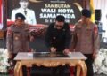 Perkuat Kesiapsiagaan Brimob, Wali Kota Samarinda Resmikan Mako Batalyon B Pelopor