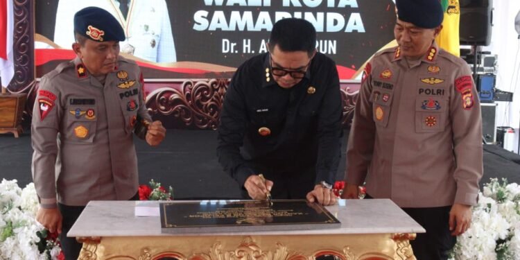 Perkuat Kesiapsiagaan Brimob, Wali Kota Samarinda Resmikan Mako Batalyon B Pelopor