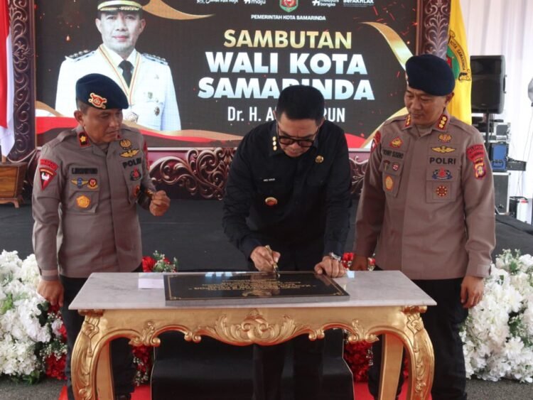 Perkuat Kesiapsiagaan Brimob, Wali Kota Samarinda Resmikan Mako Batalyon B Pelopor