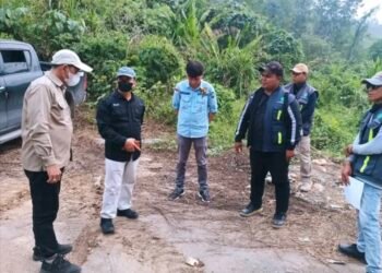 Wabup Kilat Pantau Jalan Seriang–Peso, Kualitas Pekerjaan Jadi Prioritas
