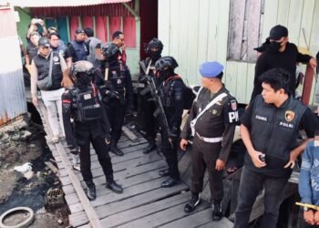 Aparat Gabungan Gelar Operasi Sarang Narkoba di Tarakan, 7 Orang Diamankan di Tiga Lokasi