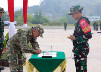TMMD ke-130 Kodim Tarakan Buka Lahan 1 Hektare untuk Dukung Ketahanan Pangan