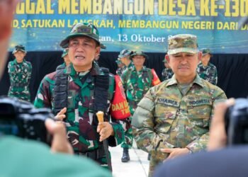 Tak Hanya Bangun Infrastruktur, TMMD ke-130 Tarakan Perkuat Wawasan Kebangsaan dan Cegah Narkoba