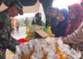 Ringankan Beban Warga, Kodim 0907/Tarakan Hadirkan Bazar Sembako Murah