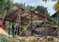 Tak Hanya Membangun Rumah, Satgas TMMD dan Warga Rawat Semangat Kebersamaan