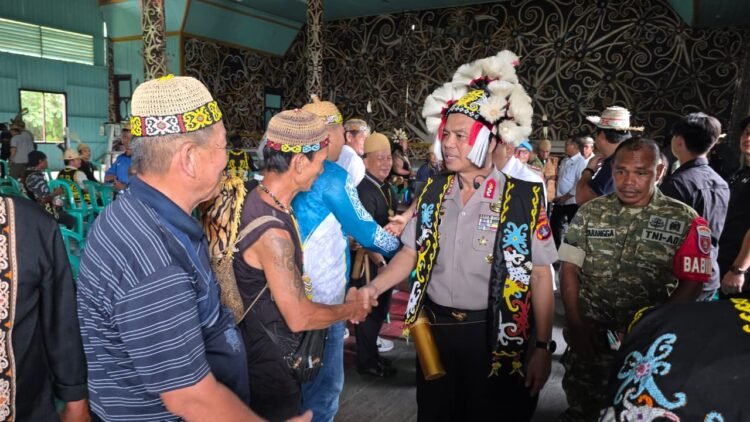 Kapolda Kaltara Serap Aspirasi Lembaga Adat Dayak Kenyah, Tuntut Penegakan Hukum dan Pemberantasan Mafia Tanah