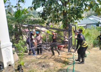 Tak Kenal Lelah, Satgas TMMD dan Warga Gotong Royong Bangun Fasilitas Sumur Bor di Tarakan