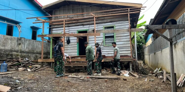 TMMD ke-130 Hadirkan Harapan Baru bagi Lansia Pemilik Rumah Tak Layak di Sebengkok
