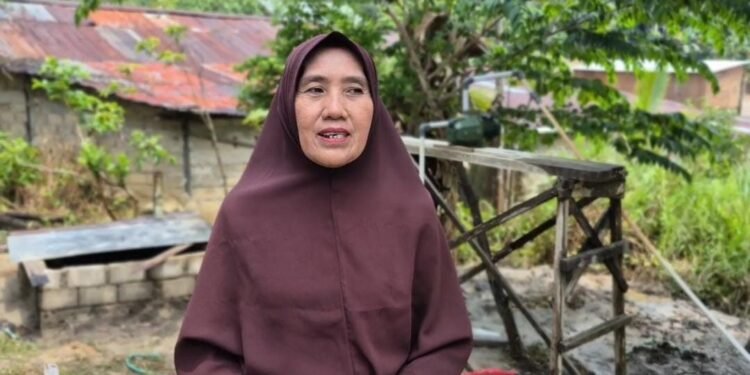 Terbantu Sumur Bor TMMD, Ketua RT 10 Kampung Satu Skip Sampaikan Terima Kasih