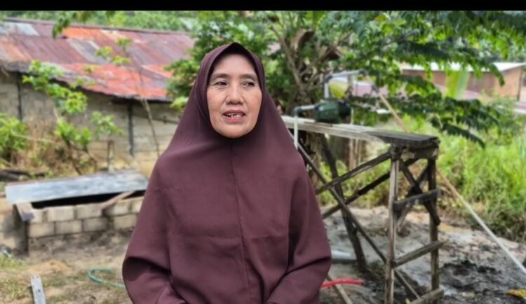 Terbantu Sumur Bor TMMD, Ketua RT 10 Kampung Satu Skip Sampaikan Terima Kasih