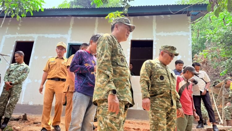 Wasev Mabes TNI AD Evaluasi TMMD ke-130 Tarakan, Seluruh Sasaran Ditargetkan Rampung 10 November