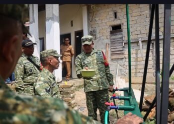 Sumur Bor TMMD Siap Dimanfaatkan, Dansatgas Tarakan Ajak Warga Aktif Lapor Babinsa