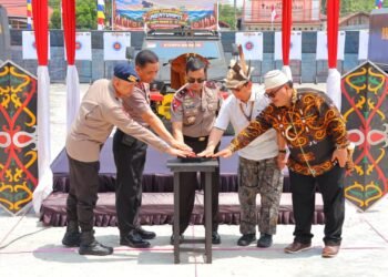 Kapolda Kaltara Buka Open Tournament Menyumpit Dalam Rangka Memperingati HUT ke-81 Korps Brimob Polri
