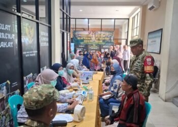 TMMD Ke-130 Kodim 0907/Tarakan Gandeng Dinkes dan Baznas Gelar Penyuluhan KB Kesehatan serta Cek Kesehatan Gratis